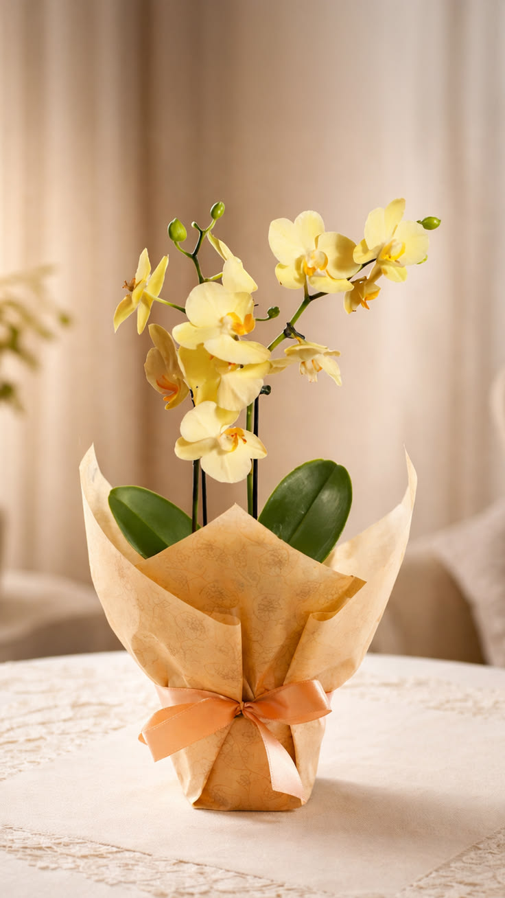 Orquídea Amarela